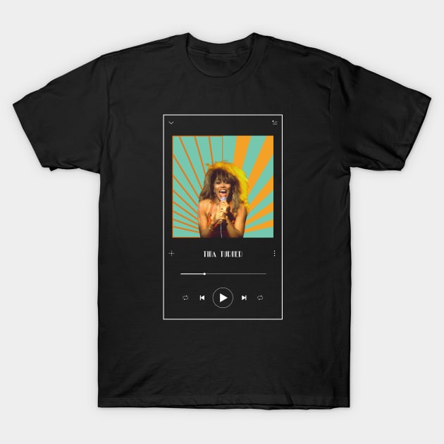 Music play Illustration T-Shirt by Degiab